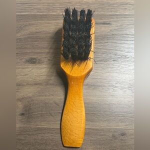 Vintage SAMMY Solid Varnished Wood Handle Golf Shoe Brush Rare Great Condition
